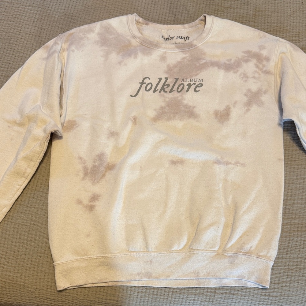 Taylor Swift Folklore Tie Dye Sweatshirt